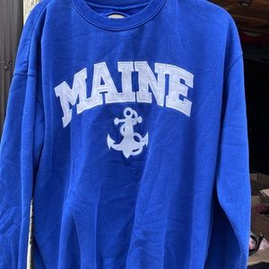 Royal Blue Maine Anchor Sweatshirt